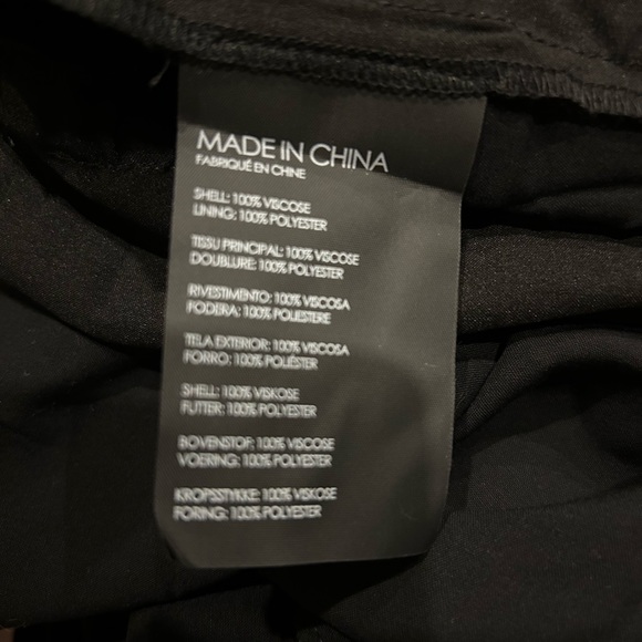 NWT Club Monaco Lightweight Halter Romper black Size 2 XS - Picture 8 of 10